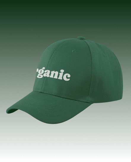 White Organic // Baseball Cap