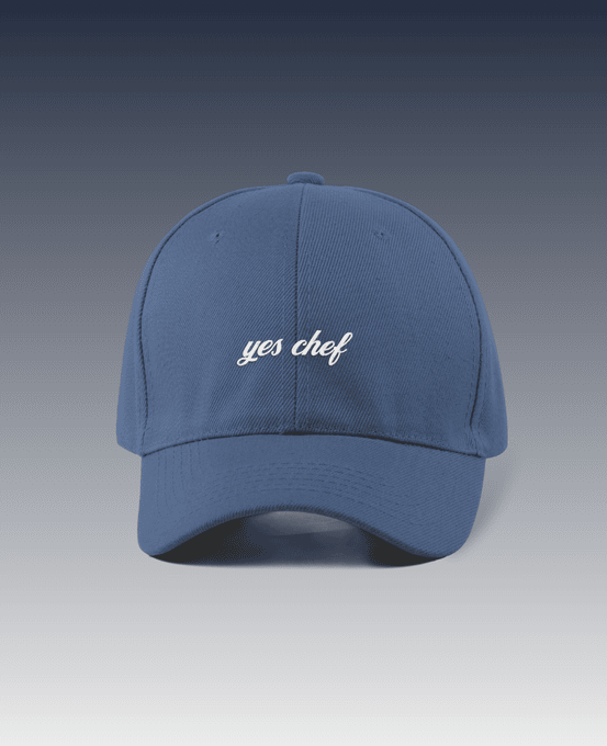 Yes Chef Blue // Baseball Cap