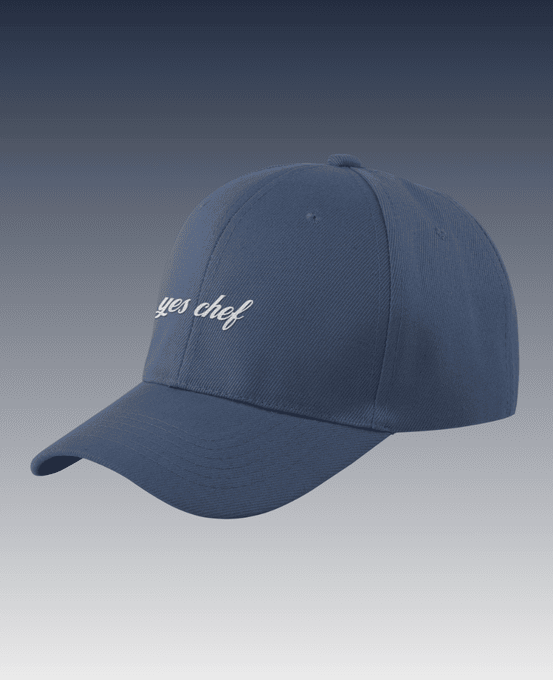 Yes Chef Blue // Baseball Cap