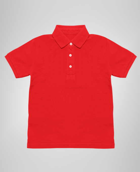 Regular Red Polo T-shirt