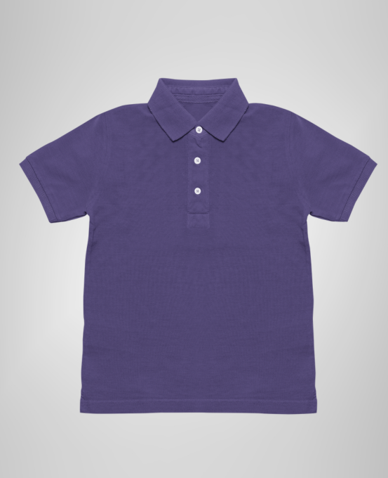 Regular Purple Polo T-shirts