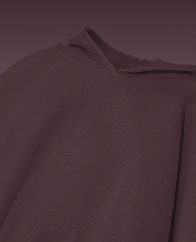 Maroon Hoodie for Men and Women