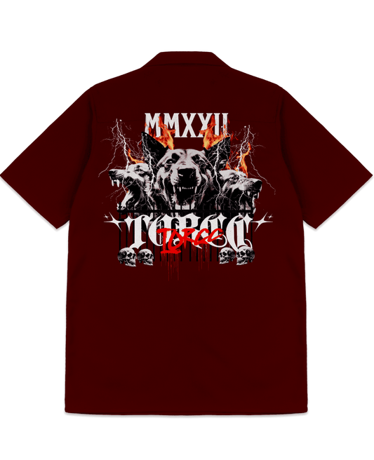 Gangster Glam Men's Bowling Shirt | Baggy Shirt for Men