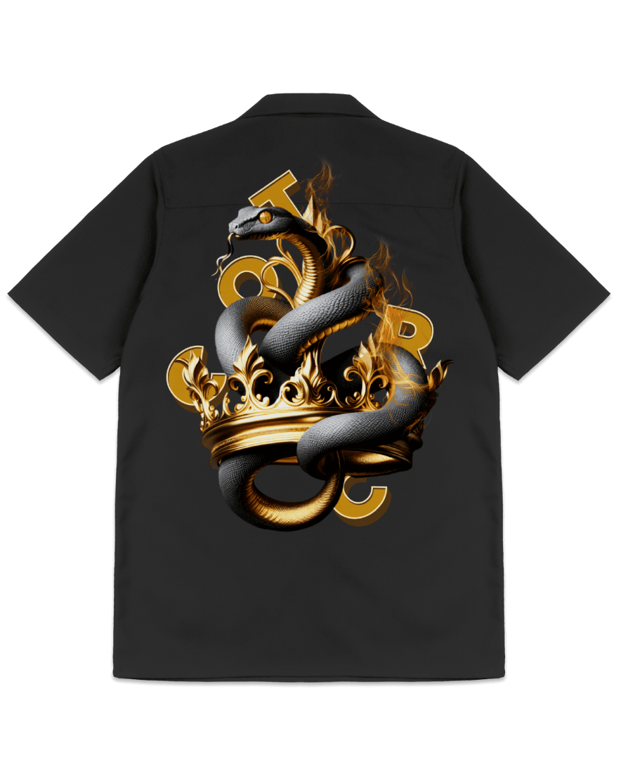 Ophidian Cuban Collar Shirts for Men | Baggy Shirts for Men
