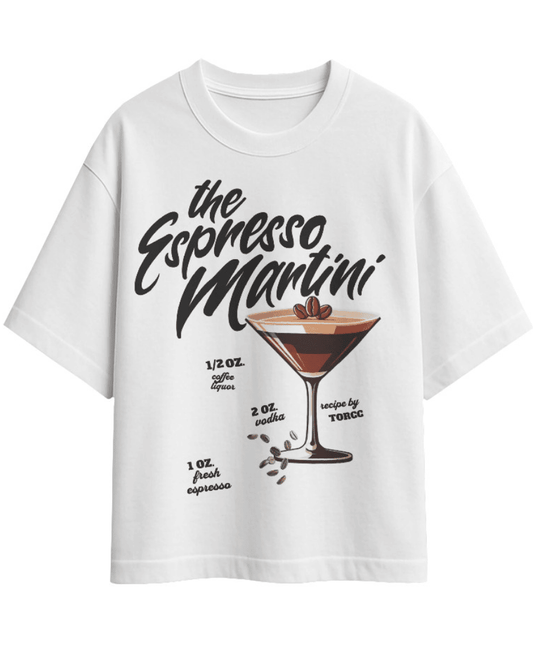 The Espresso Martini Club - Terry Drop Shoulder T-shirt - 280gsm T-Shirt