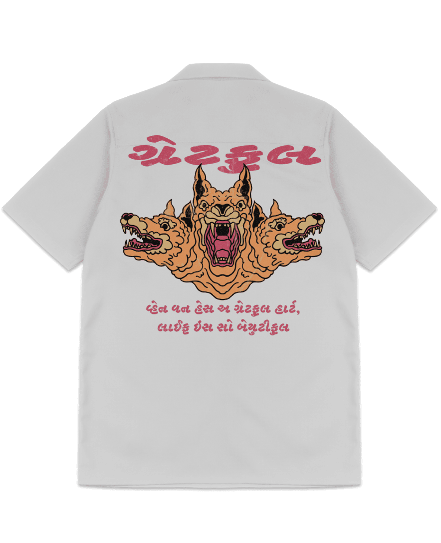 Grateful Cuban Collar Shirt for Men | Baggy Shirt for Men | Men's Bowling Shirts