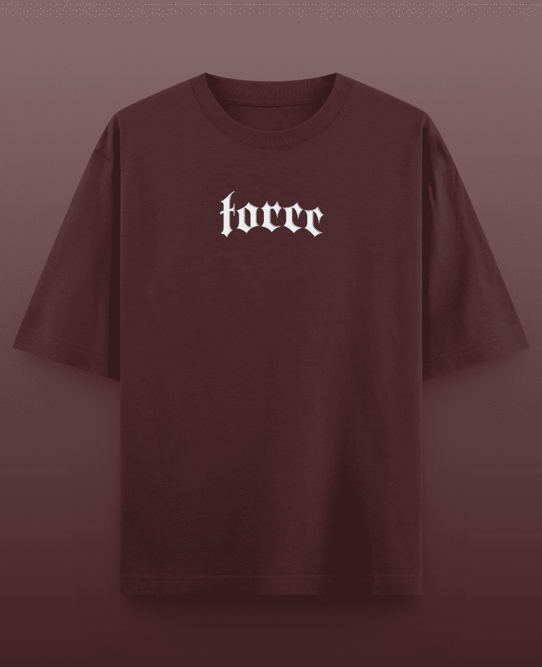 Horsemen graphic on a 280gsm terry drop shoulder t-shirt, featuring a bold design with a relaxed and comfortable fit.