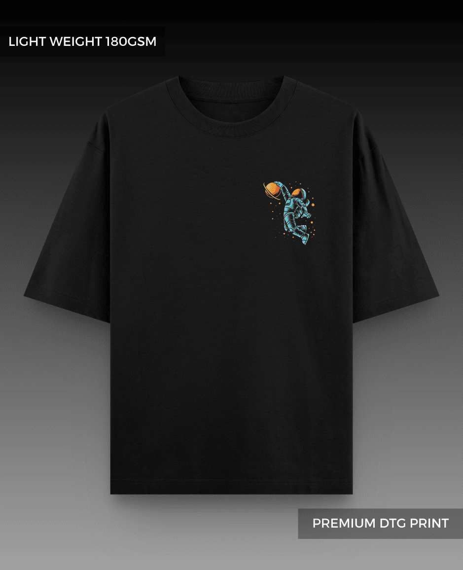 Need Space Drop Shoulder T-shirt // Light Weight 180gsm