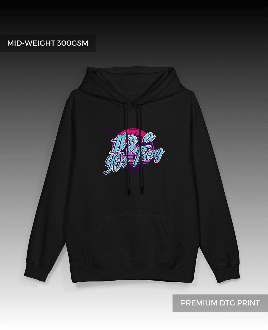 90's Thing Pullover Hoodie // Midweight 300gsm