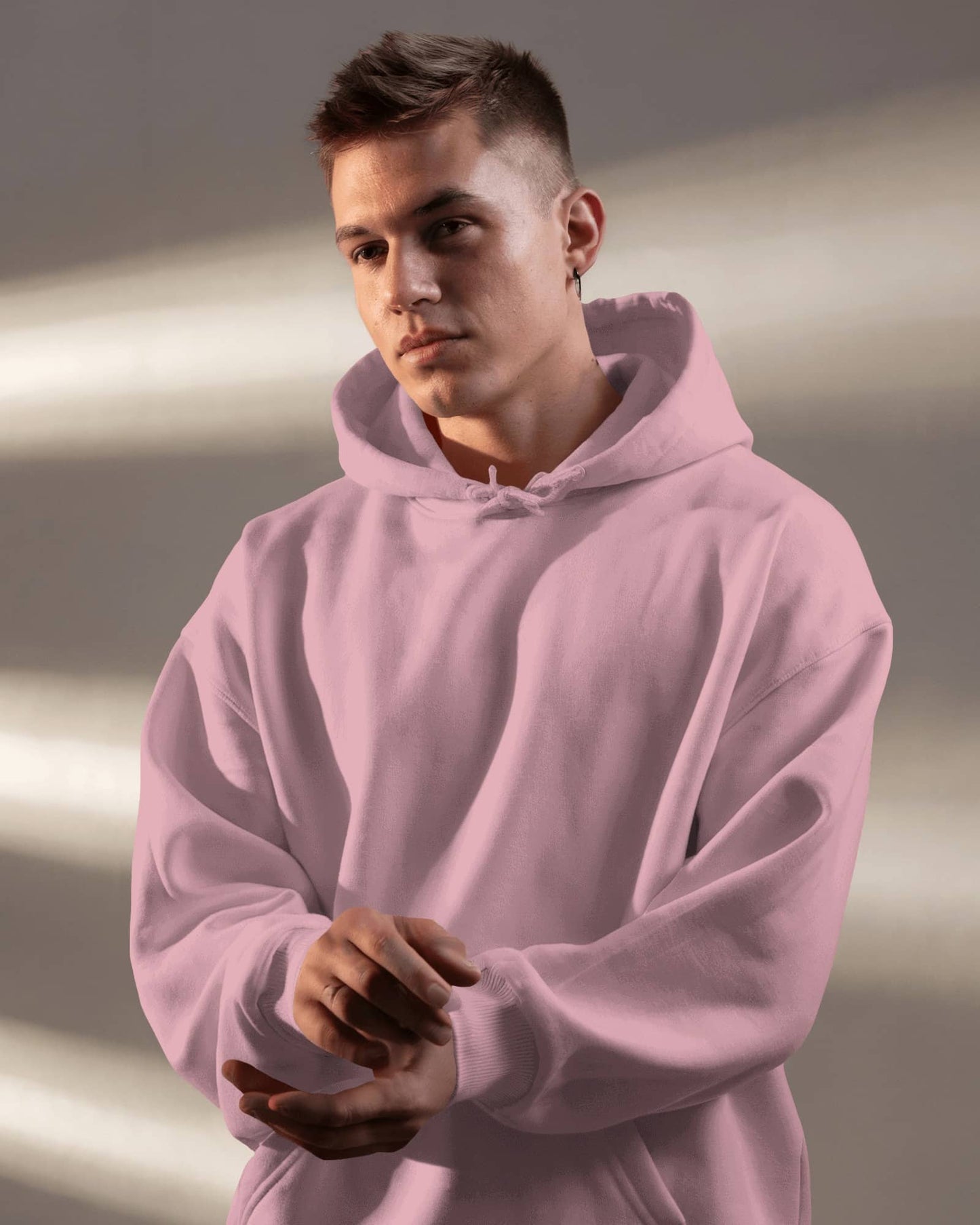 Pink Oversized Hoodie