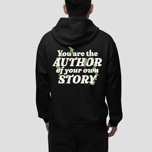 Black Author: Graphic Hoodie For Men and Womenoversized tshirt for men, oversized tshirt for women, graphic oversized tshirt, streetwear oversized tshirt, oversized tshirt, oversized tee, hoodies for men, hoodies for women, hoodies on sale, hoodies on sale india, hoodies men