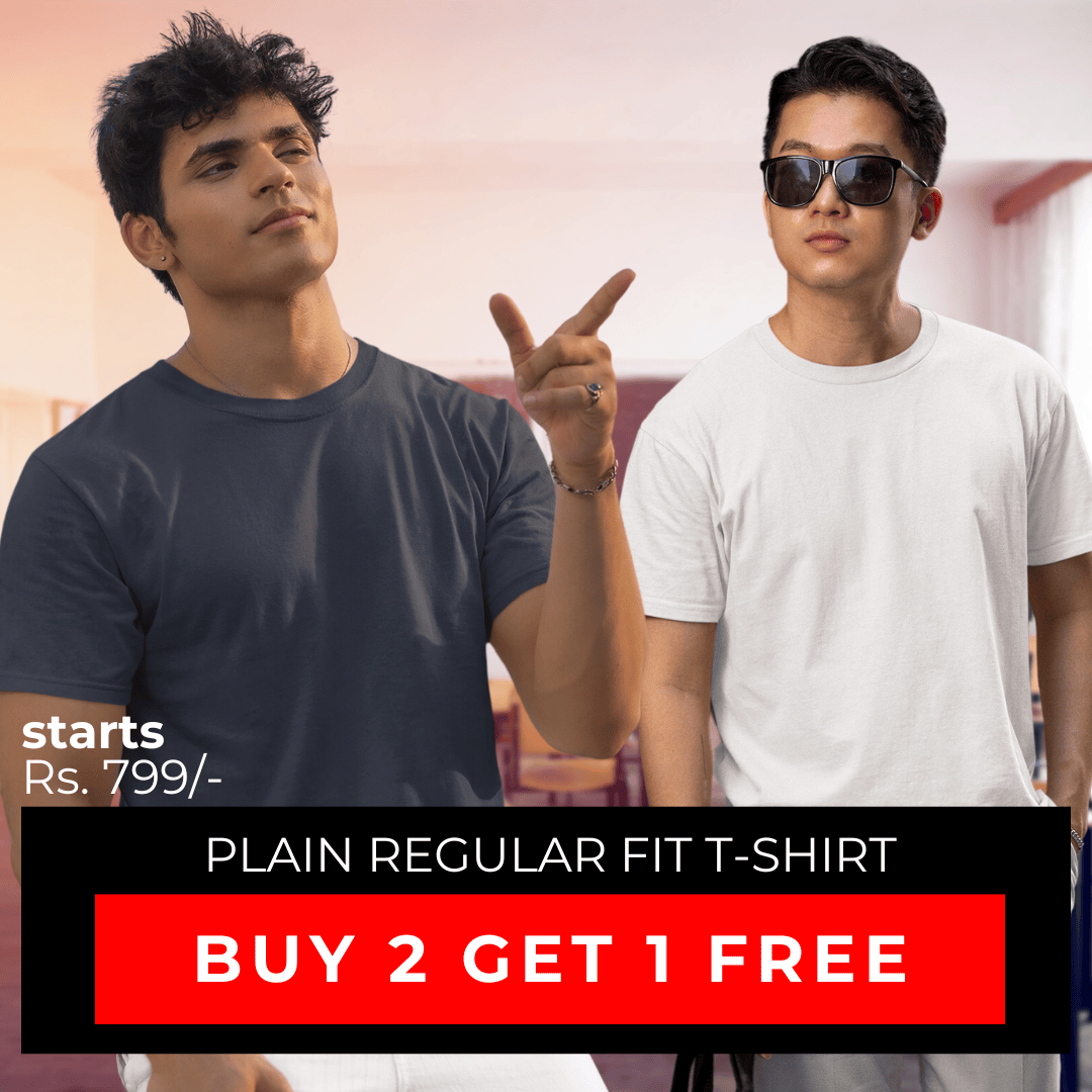 Regular Plain T-shirts