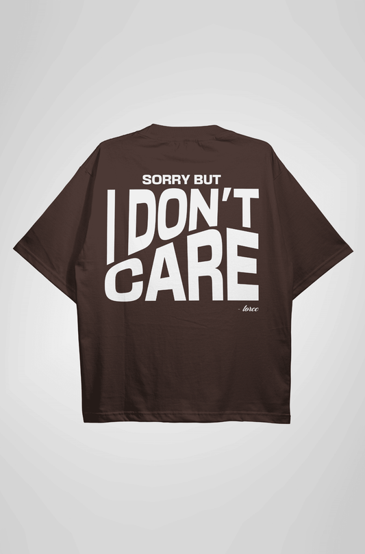 Don't Care Oversized T-shirt