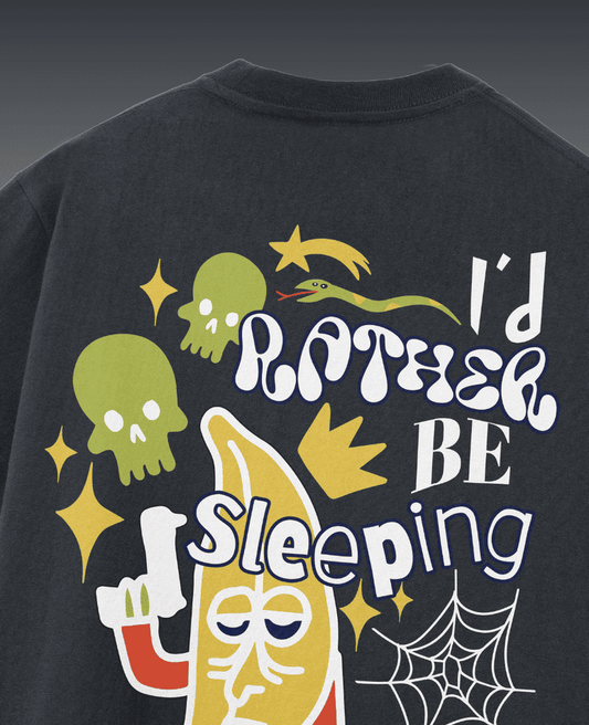 Rather Be Sleeping Terry Oversized T-shirt - 280gsm