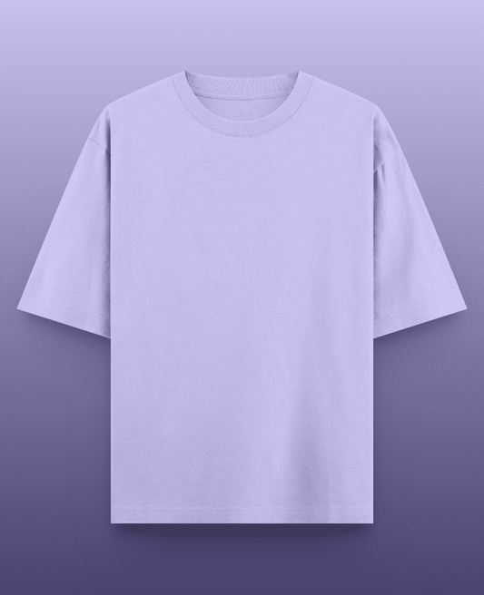 Lavender Oversized T-shirt for Men and Women