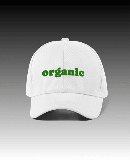 Green Organic // Baseball Cap