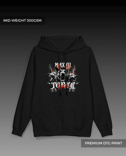 Gangster Glam Pullover Hoodie // Midweight 300gsm