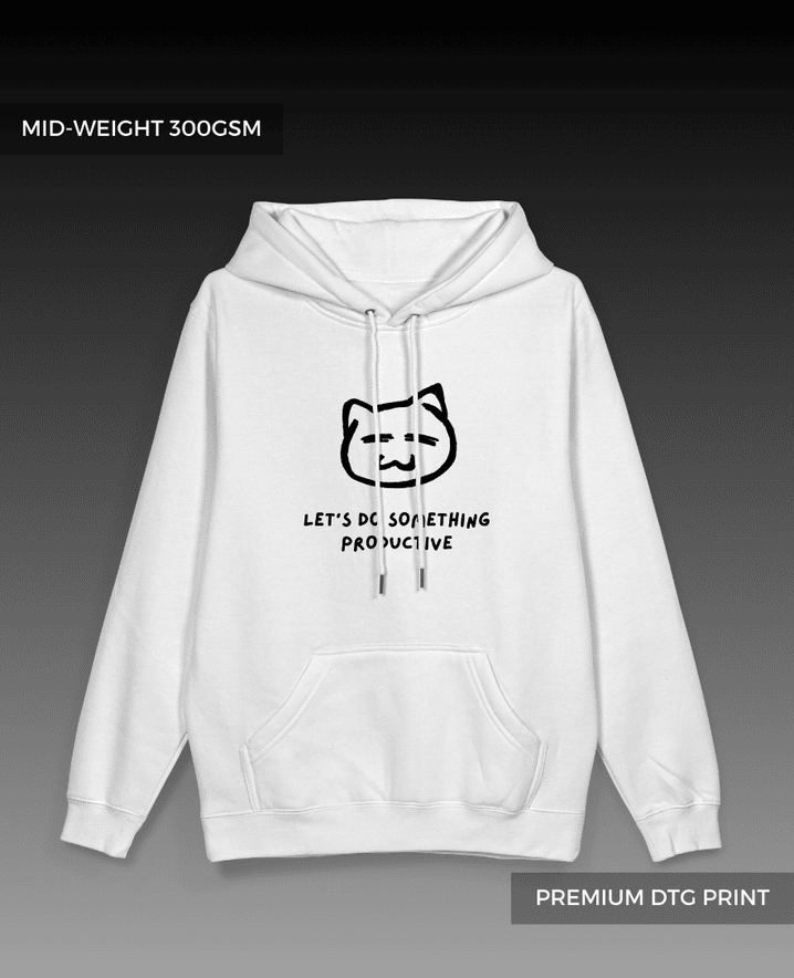 Productive Pullover Hoodie // Midweight 300gsm