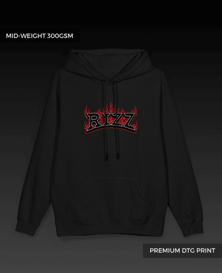 Rizz Pullover Hoodie // Midweight 300gsm