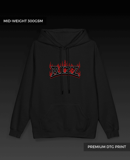 Rizz Pullover Hoodie // Midweight 300gsm