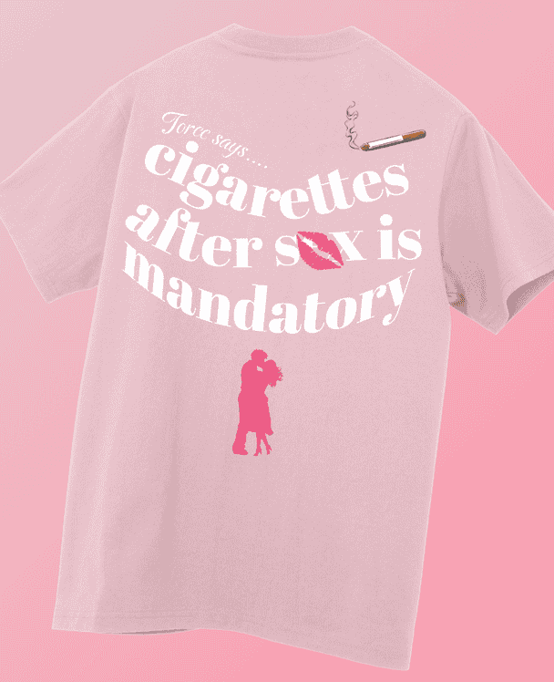 Cigarettes After Sex Oversized T-shirt | Drop Shoulder T-shirt