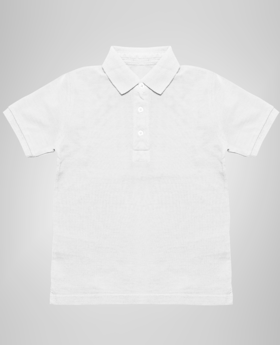 Regular White Polo T-shirt