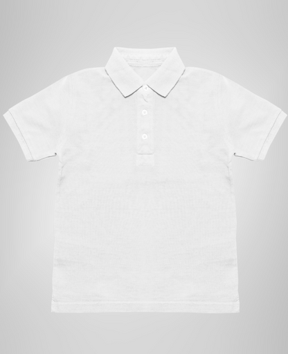 Regular White Polo T-shirt