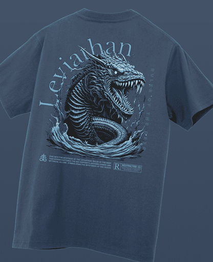 Leviathan Oversized T-shirt | Drop Shoulder T-shirt