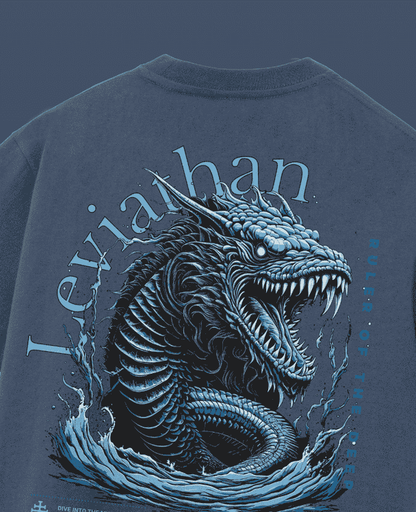 Leviathan Oversized T-shirt | Drop Shoulder T-shirt