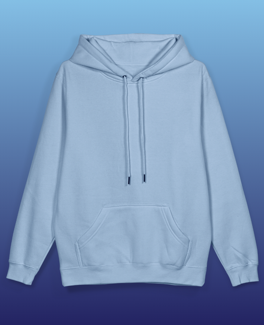 Baby Blue Hoodie for Men and Women