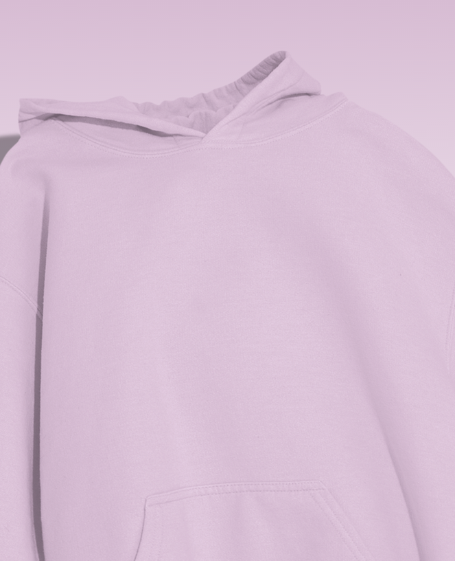 Light Pink Hoodie for Men and Women