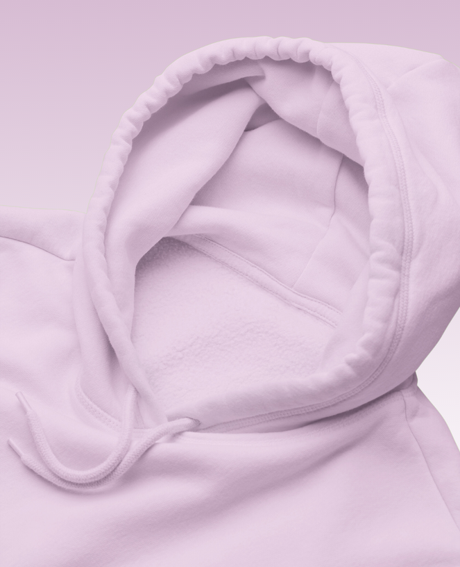 Light Pink Hoodie for Men and Women