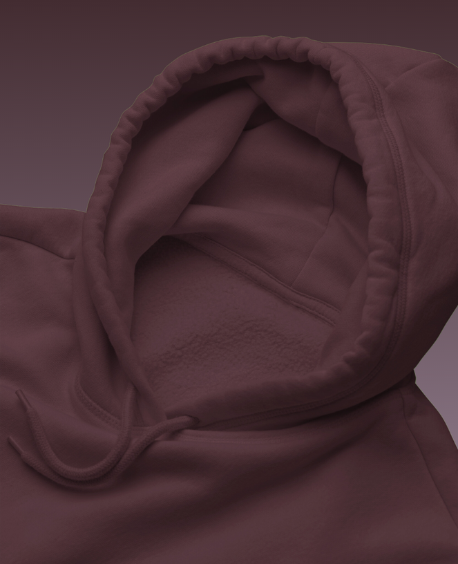 Maroon Hoodie for Men and Women