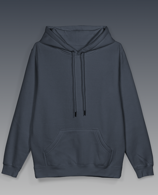 Navy Blue Hoodie for Men and Women