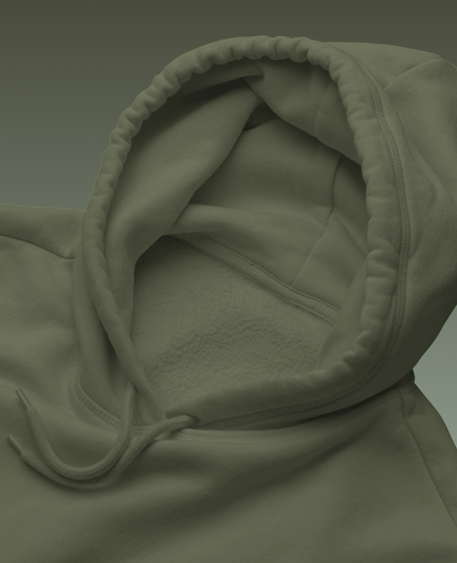 Olive Green Hoodie for Men and Women