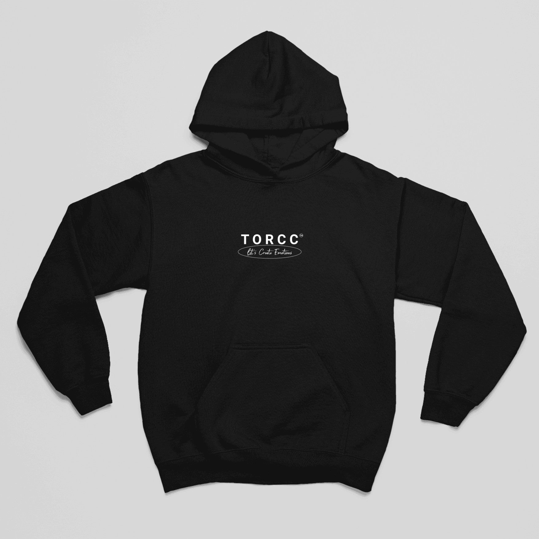 Black TORCC Haven: Graphic Hoodie For Men and Women