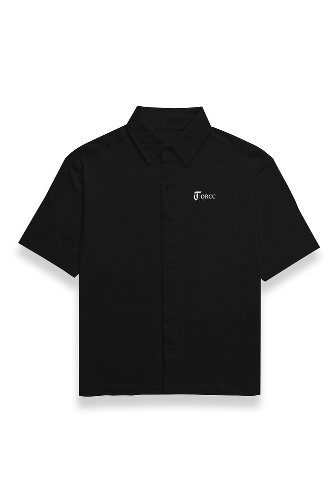 Celestial Oversized Shirt for Men featuring Cuban collar shirt for men design with celestial graphics, made from premium cotton — a stylish baggy shirt for men perfect for casual and streetwear looks.