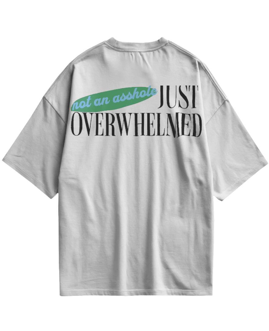 Not an A**hole - Terry Drop Shoulder T-shirt - 280gsm T-Shirt
