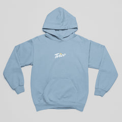 Light Blue You Can Do It: Graphic Hoodie For Men and Women