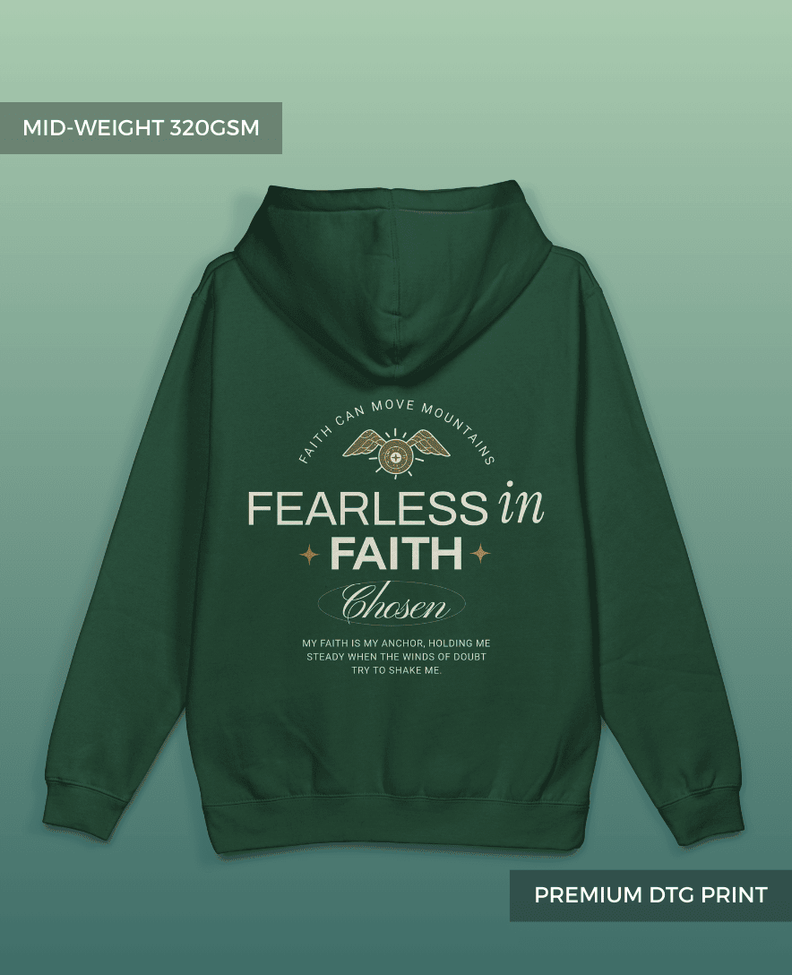 Fearless Pullover Hoodie // Premium 320gsm