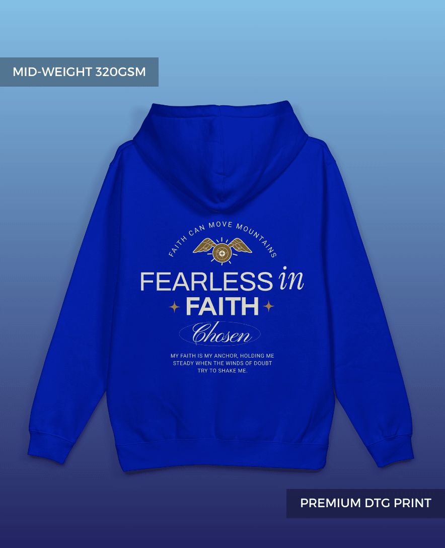 Fearless Pullover Hoodie // Premium-320gsm