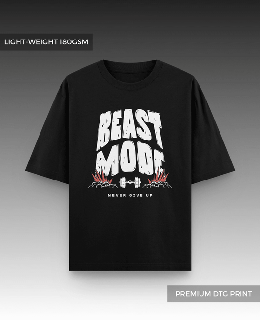 Beast Mode Oversized T-shirt // Lightweight 180gsm