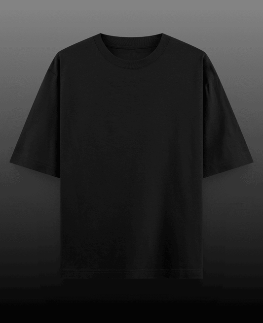 Black Oversized T-shirt for Men and Women