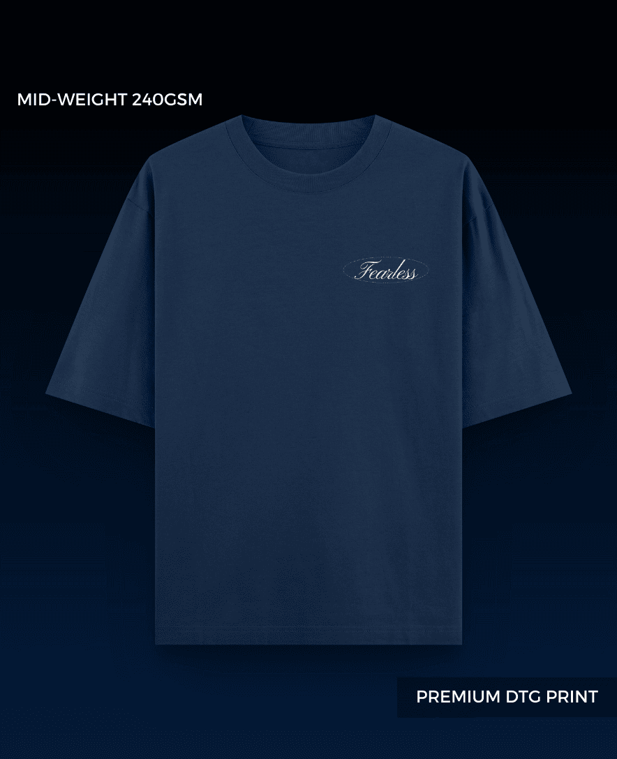 Fearless Oversized T-shirt // Premium 240gsm