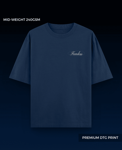 Fearless Oversized T-shirt for Men // 240gsm T-shirt