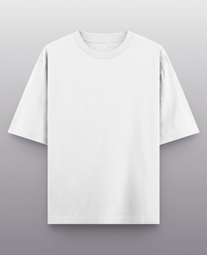 White Oversized T-shirt for Men and Women