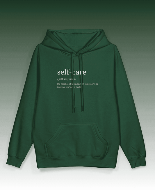 Selfcare Pullover Hoodie - Green