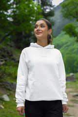 White Blank Hoodie for Men and Women