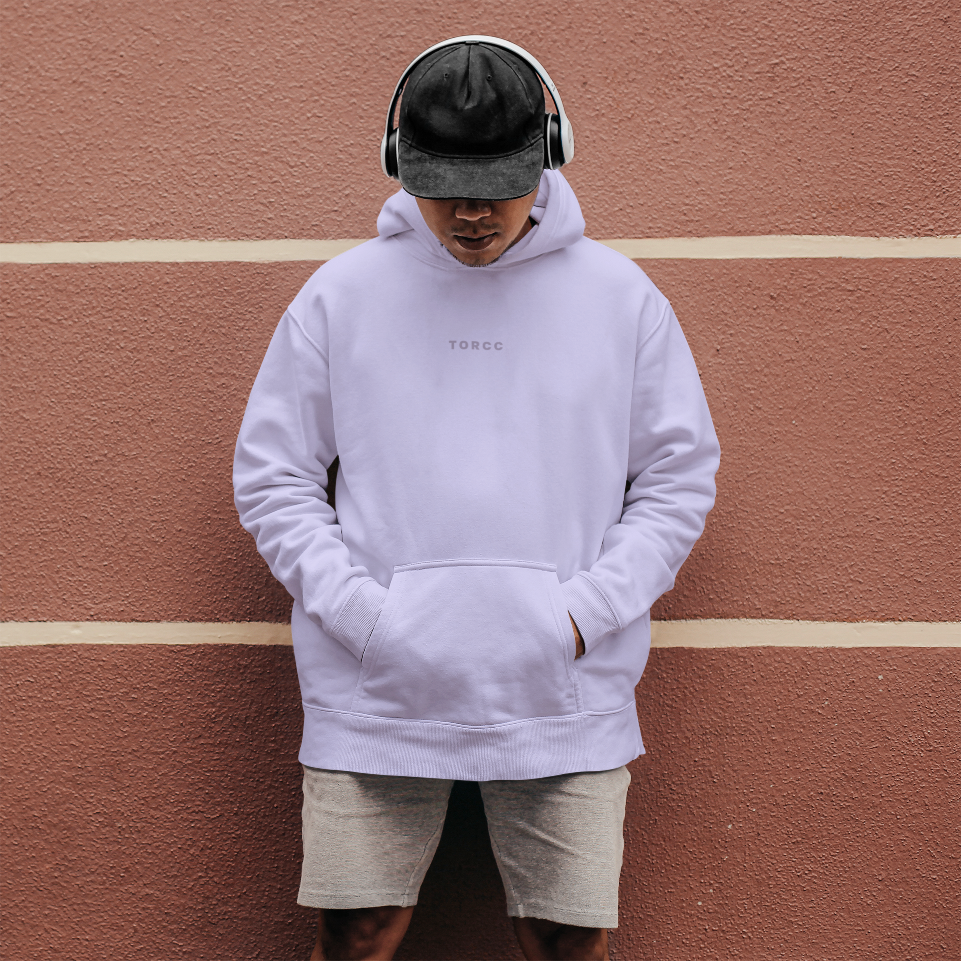Lavender Blank Hoodie for Men and Women
