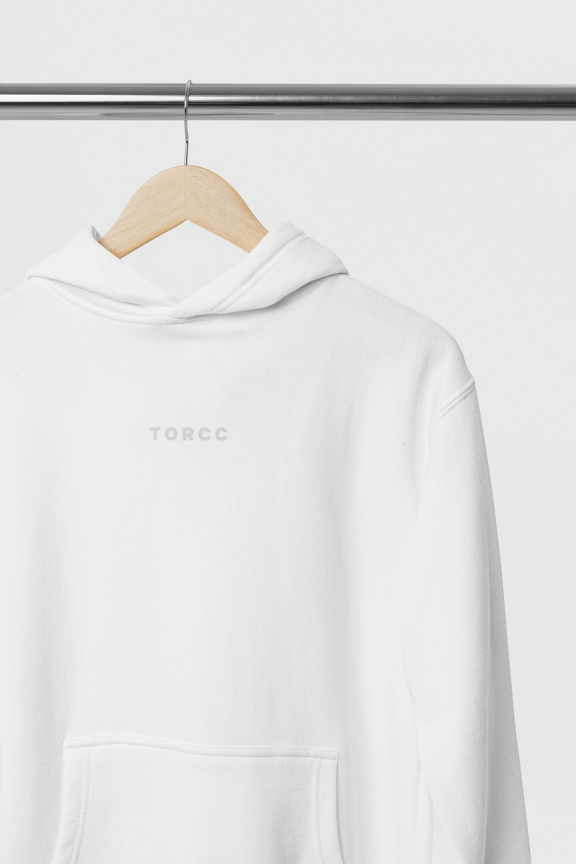 White Blank Hoodie for Men and Women